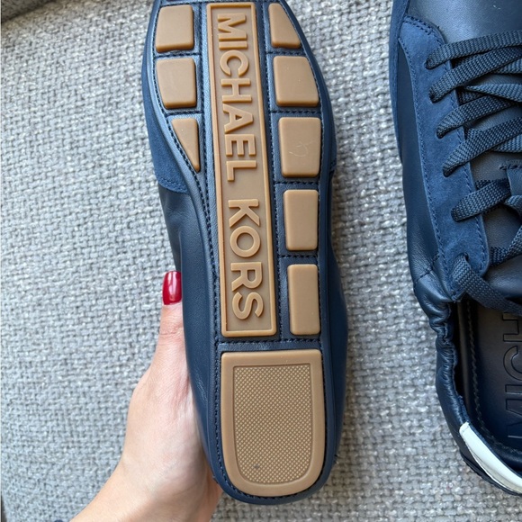 BNWT Michael Kors Susie Leather Sneakers – Women’s 8.5 - Picture 8 of 16